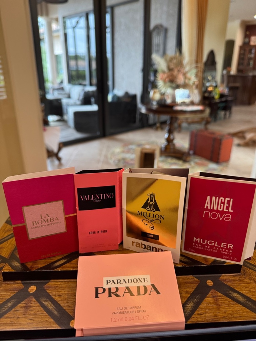 Parfum 5 Pc Sample Set